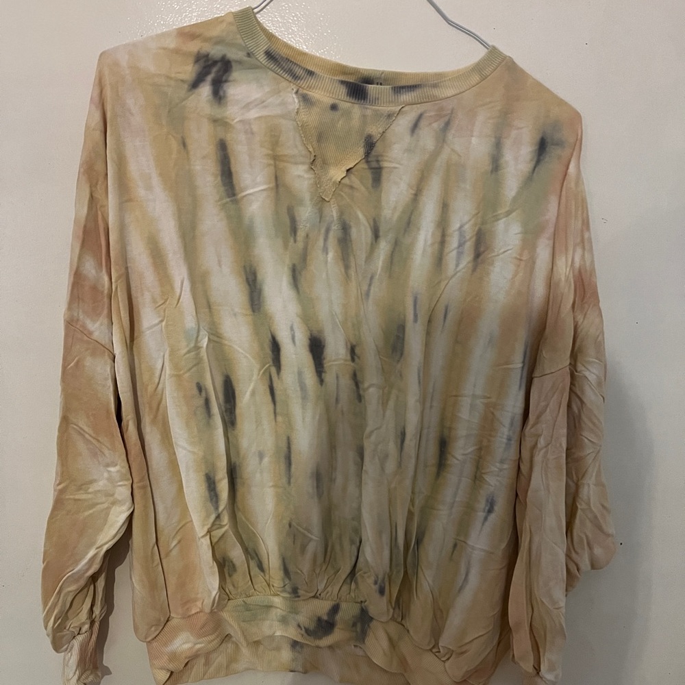 Tie-dye sweater